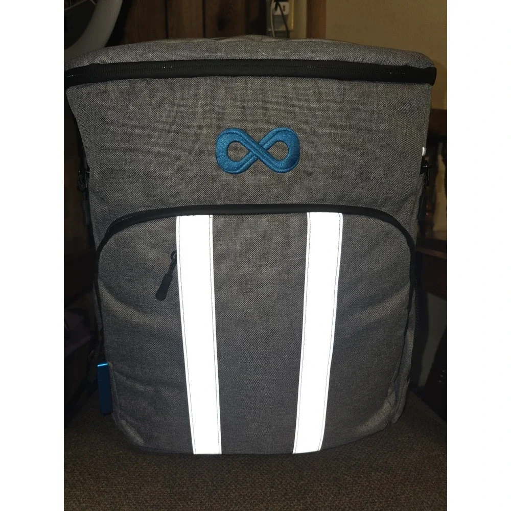 Everlasting Comfort‎ Cooler Backpack Lg Capacity Hot Cold Reflecting Strips